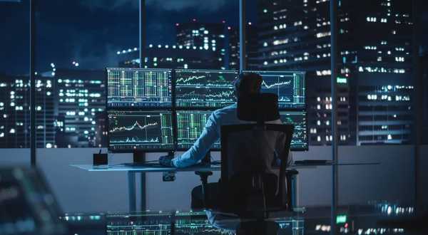 A trader is enjoying the benefits of forex trading on Deriv