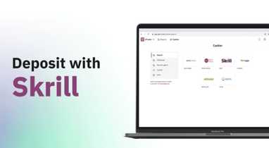 Find out how to make a deposit into your Deriv account via Skrill.